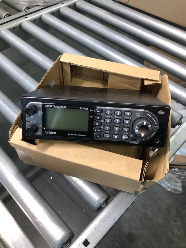 Photo 3 of Uniden BearTracker Scanner (BCT15X) with 9,000 Channels, TrunkTracker III Technology, Base/Mobile Design, Close Call RF Capture Technology with Location-Based Scanning, - Black Color