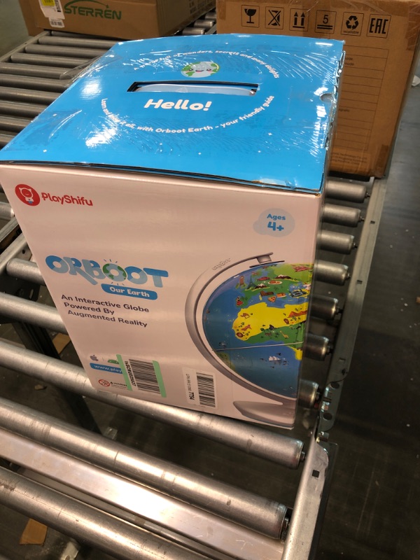 Photo 1 of Orboot by PlayShifu - Earth and World of Dinosaurs (app Based) Set of 2 Interactive AR Globes for STEM Learning at Home
