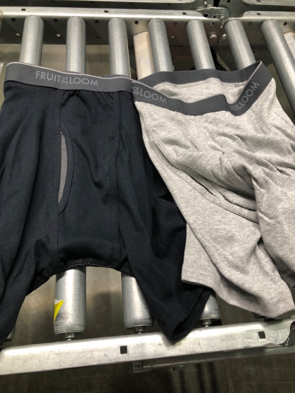 Photo 1 of Fruit of the Loom Men's Coolzone Boxer Briefs (Assorted Colors) Regular Leg Small 7Pack - Black/Gray