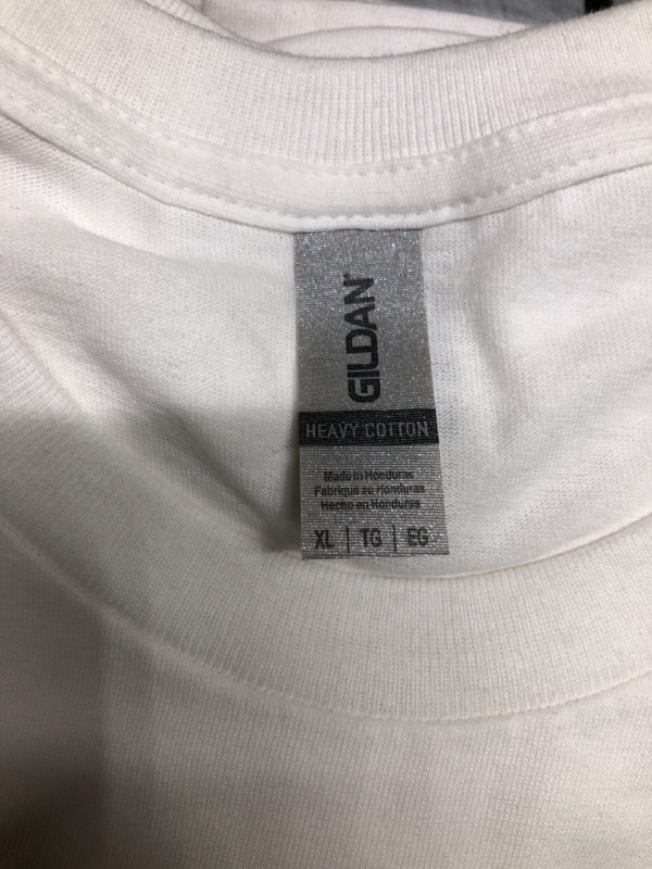 Photo 3 of Gildan Adult Heavy Cotton T-Shirt, Style G5000, Multipack 10 Black (10-pack) XL