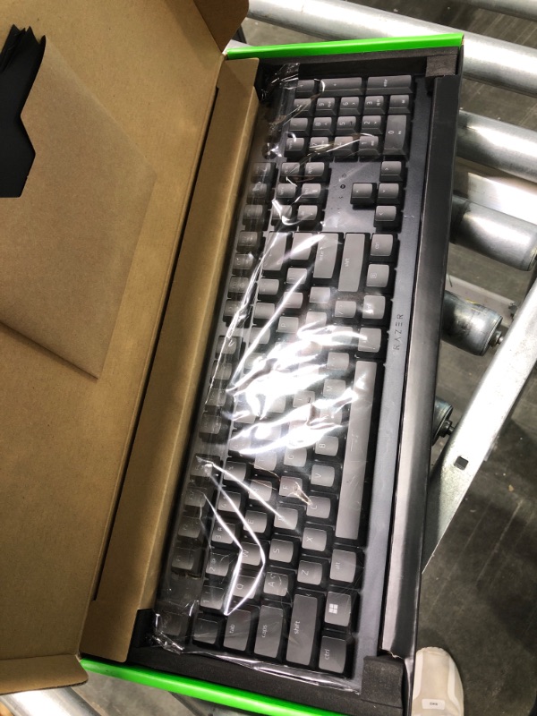 Photo 2 of Razer DeathStalker V2 Pro Wireless Gaming Keyboard: Low-Profile Optical Switches - Linear Red - HyperSpeed Wireless & Bluetooth 5.0-40 Hr Battery - Ultra-Durable Coated Keycaps - Chroma RGB DeathStalker V2 Pro Linear Optical Switch