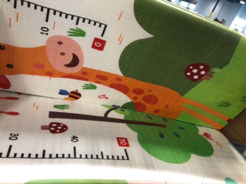 Photo 1 of Baby Playpen 79" X 71" , LUTIKIANG Play Yard for Babies and Toddlers with Mat, Safety Extra Large Baby Fence Area, Indoor & Outdoor Kids Activity Play Center with Anti-Slip Suckers and Zipper Gate. 79"*71"