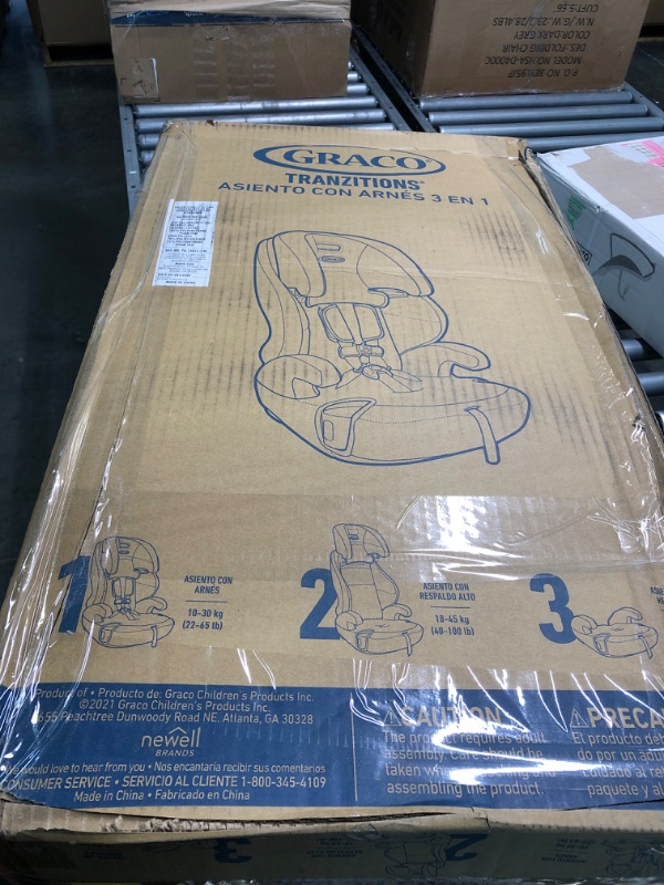 Photo 1 of Graco Tranzitions 3 in 1 Harness Booster Seat, Proof