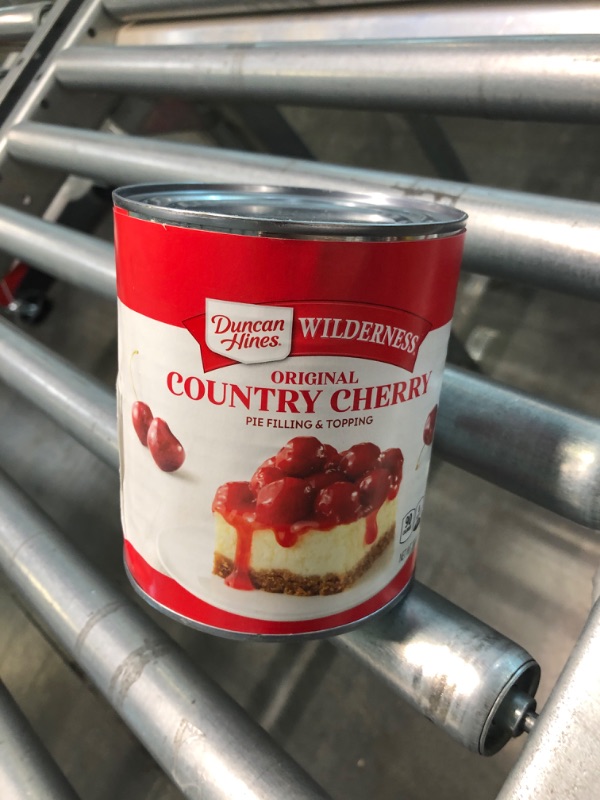 Photo 2 of Duncan Hines Wilderness Original Country Cherry Pie Filling and Topping, 30 Oz Can