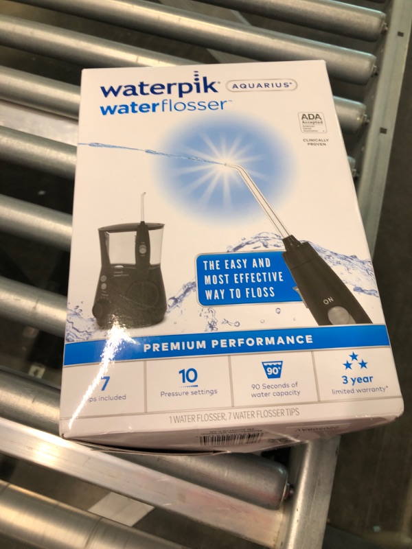 Photo 2 of Waterpik Aquarius Water Flosser, Wp-662 Black