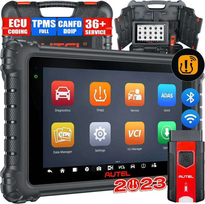 Photo 1 of Autel MaxiSys MS906 Pro-TS, 2023 Upgrade of MS906 Pro MS906TS MS906BT MK908, Advanced ECU Coding, Full TPMS, Bidirectional Diagnostic Scan Tool, 36+ Service, Full Diagnose, FCA AutoAuth, WiFi Print