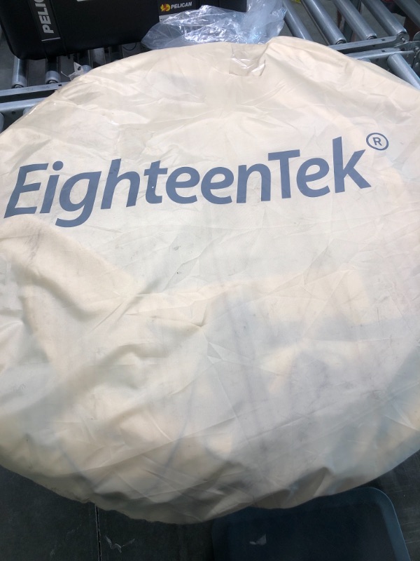 Photo 1 of EighteenTek Sports Tent - Instant Tent Shelter - Outdoor Bubble Tent 1-6 Person - Rain Tent Shelter Pop Up - Clear, Patent Protected Design 63"x63"x63"h