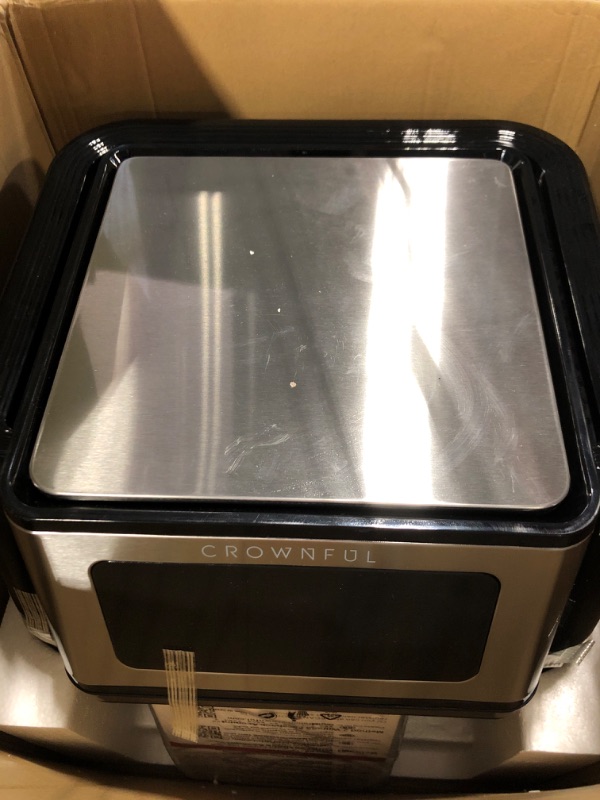 Photo 3 of Crownful 9-in-1 Air Fryer Toaster Oven, Convection Roaster