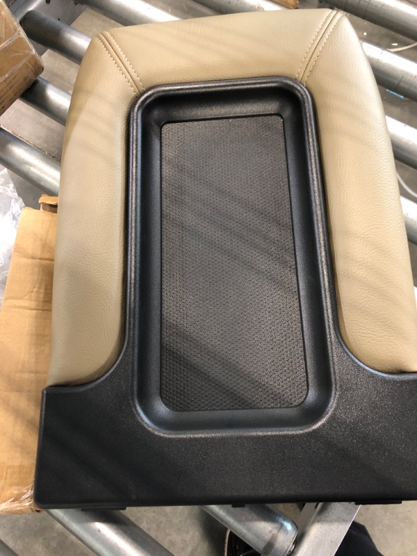 Photo 3 of VANJING Compatible with Center Console Lid Replacement Cover Armrest Kit Cadillac Chevrolet GMC Pickup Truck Suburban Tahoe Silverado Sierra Yukon XL Replaces 19127364 ?Tan?