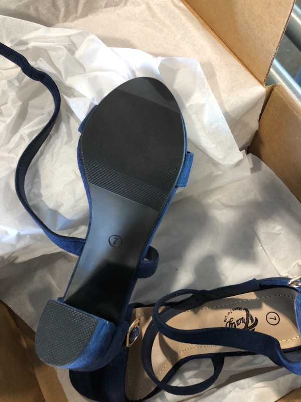 Photo 1 of Trary Chunky Heels for Women, Strappy Sandals for Women High Heel, Open Toe Womens Heels Sandals, Wedding Shoes for Bride, Summer Dressy Bridesmaid Heels, Homecoming Prom Shoes, Ankle Strap 3 Inch Block Heels