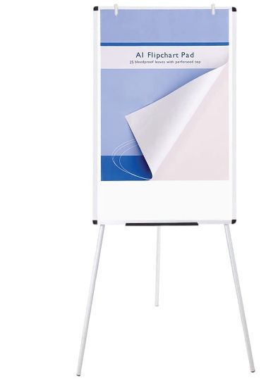 Photo 1 of VIZ-PRO Whiteboard Easel/Portable Dry Erase Board, 36 x 24 Inches