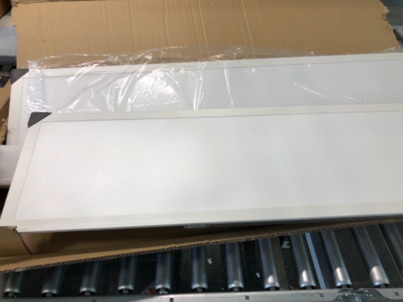 Photo 3 of ETL Listed 2 Pack 1x4 Led Flat Panel Light,CRI90 3CCT 3000K/4000K/5000K Dimmable 0-10V, 8000LM, LED Light Drop Ceiling Fixture,Flat Panel Led Light,Ceiling Panels LED Troffer LED Lay for Office 1x4| LED 2 Pack