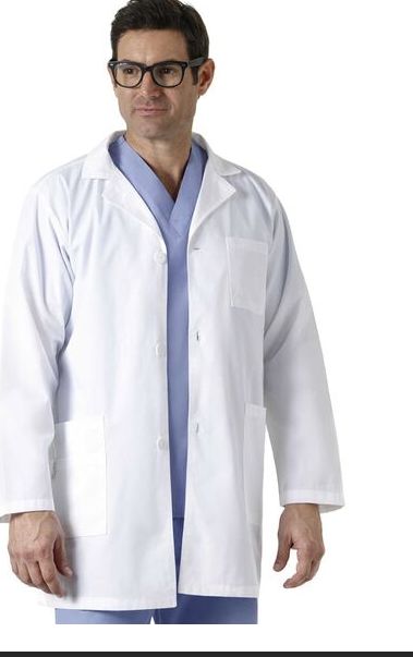 Photo 1 of Unisex white Student Lab Coat