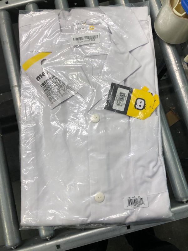 Photo 2 of Unisex white Student Lab Coat