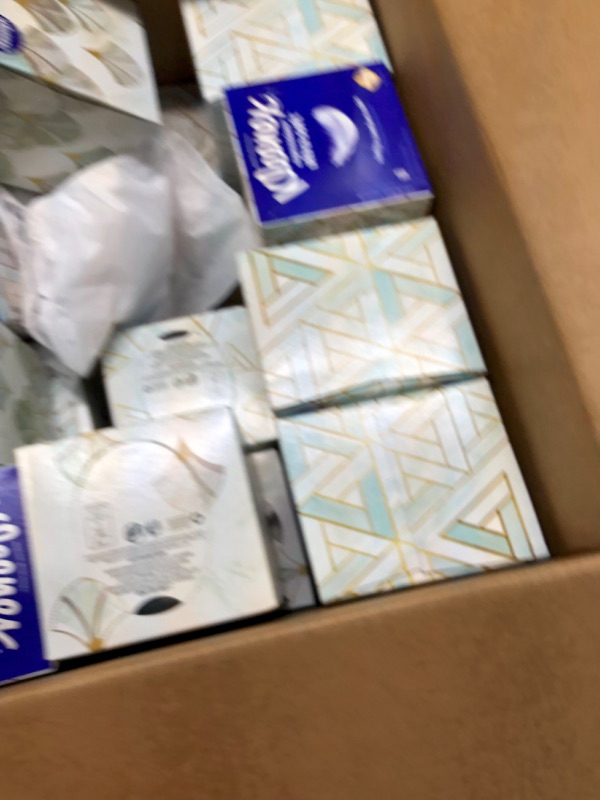 Photo 2 of Kleenex Expressions Ultra Soft Facial Tissues, Soft Facial Tissue, 18 Cube Boxes, 60 Tissues per Box, 3-Ply (1,080 Total Tissues) NEW