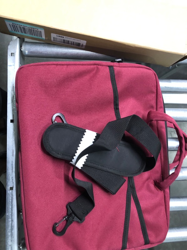 Photo 2 of Amazon Basics Business Laptop Case Bag - 15-Inch, Maroon