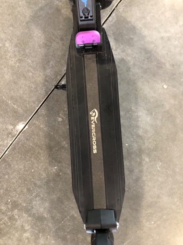 Photo 3 of EVERCROSS EV08E Electric Scooter, Electric Scooter for Adults with 8" Solid Tires & 350W Motor, Up to 19 Mph & 20 Miles Long-Range, 3 Speed Modes, Folding Electric Scooters for Adults Teenagers