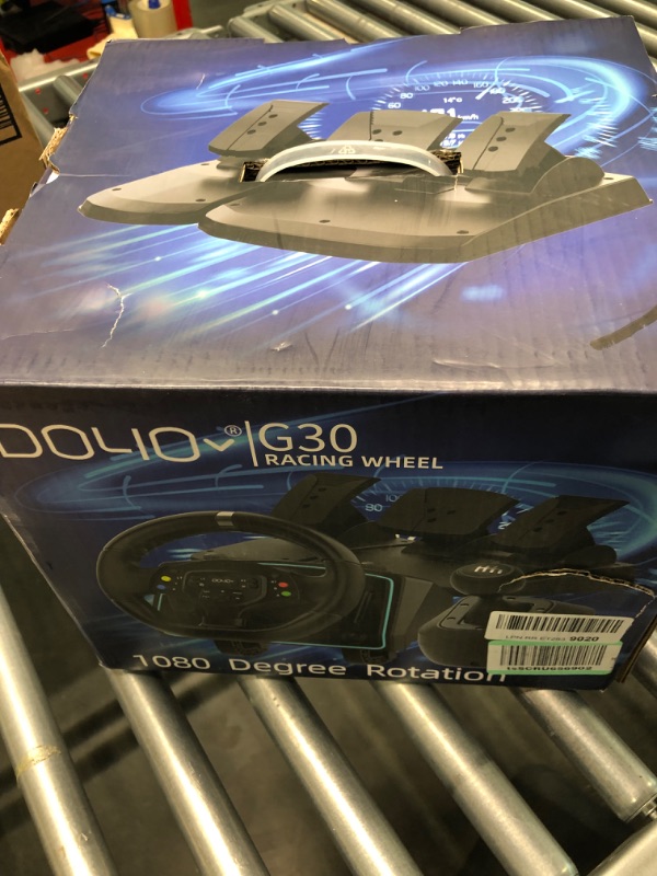 Photo 1 of DOYO 1080° Gaming Racing Wheel with Pedals and Shifter, Steering Wheel for PC, Xbox One, Xbox Series 360, PS4, PS3 and Nintendo Switch