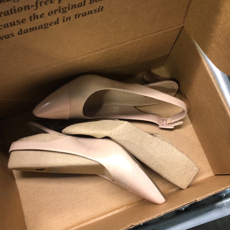 Photo 2 of Clarks Women's Linvale Emmy Pump 6 Dusty Pink Leather/Synthetic