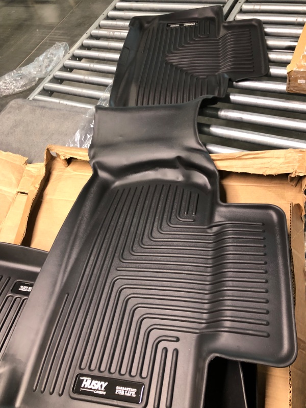 Photo 7 of Husky Liners Weatherbeater | Fits 2018 - 2021 GMC Terrain, Front & 2nd Row Liners - Black, 3 pc.