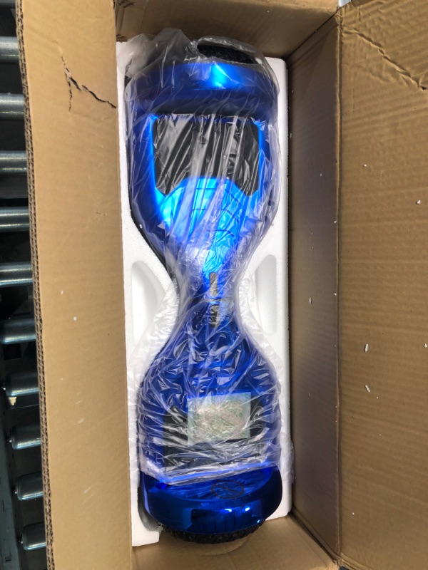 Photo 7 of City Cruiser, 6.5" Scooter Hover Board with UL2272 Certified Wheels LED Lights Blue