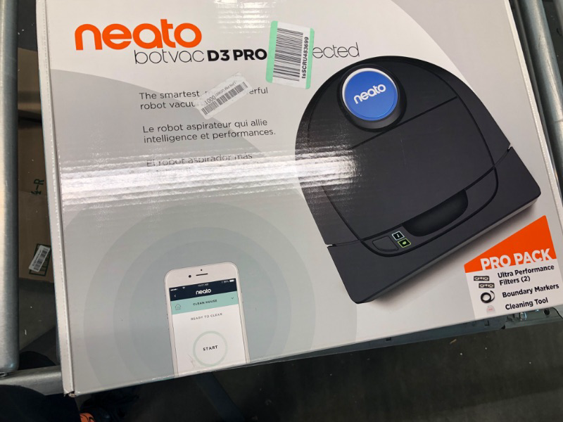 Photo 6 of Neato Botvac Wifi Connected D3 Pro Robot Vacuum