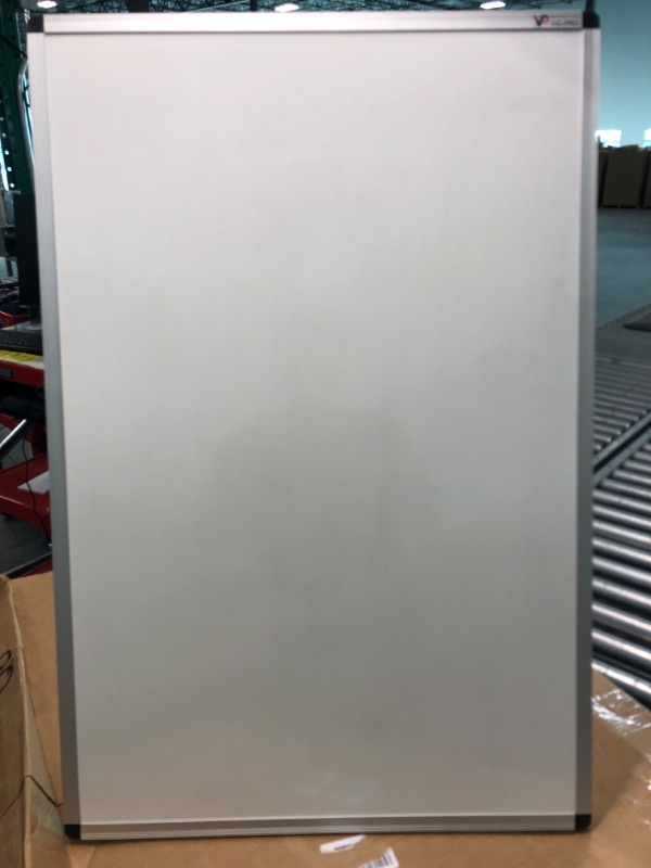 Photo 2 of  Portable Dry Erase Easel Board 36 x 24 Tripod Whiteboard Height Adjustable, 3' x 2' Flipchart Easel Stand White Board for Office or Teaching at Home & Classroom