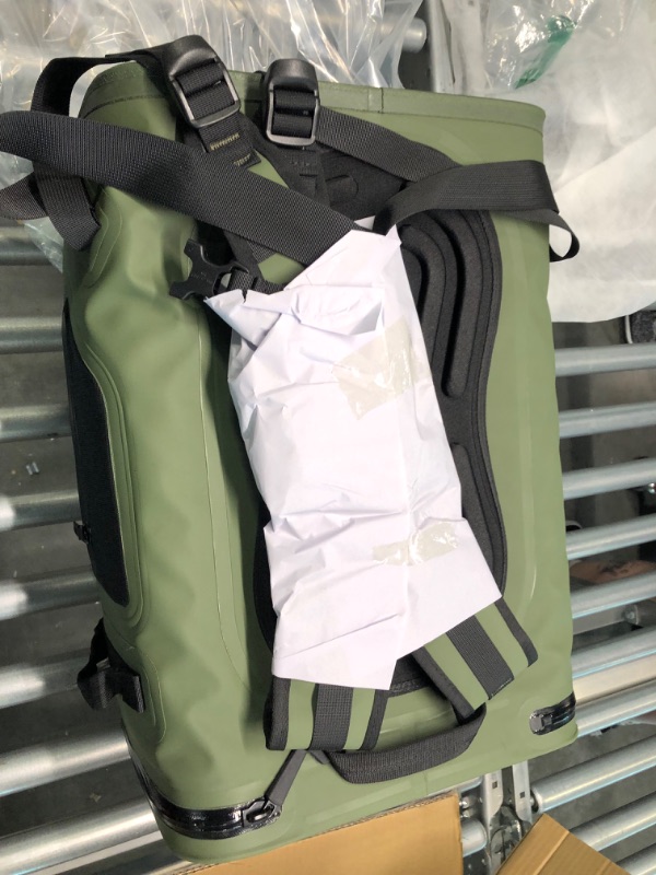 Photo 1 of Insulated Backpack Cooler Holds 24 or 35 Cans for 72 Hours - Perfect Lunch or Drink Bag for Camping, Hiking, Fishing, Kayaking, Sports, or Beach - 100% Waterproof Heavy Duty Construction by Earth Pak 35 can Green