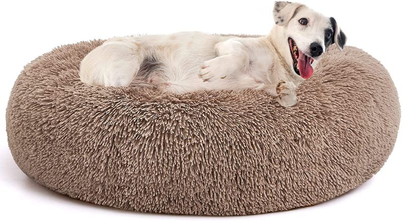 Photo 1 of Orthopedic Dog Bed Comfortable Donut Cuddler Round Dog Bed Ultra Soft Washable Dog and Cat