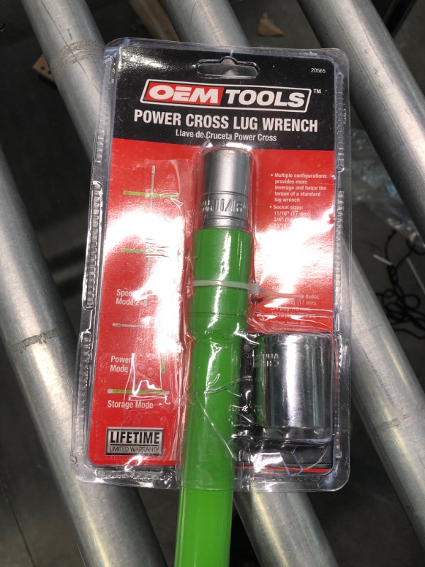 Photo 1 of OEM Tools 20565 OEMTOOLS Power Cross Compact Lug Nut Wrench