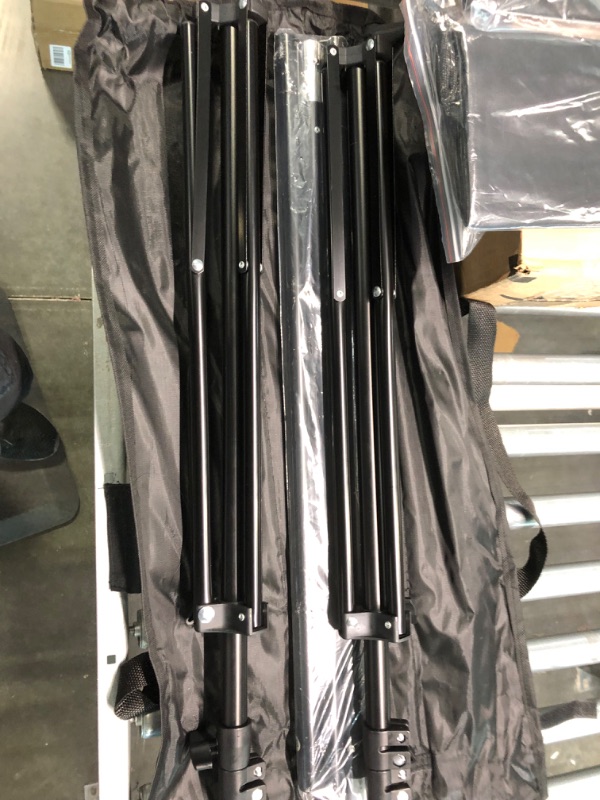 Photo 1 of Heavy Duty Background Stand, 2x2M Backdrop Support System Kit with Carry Bag