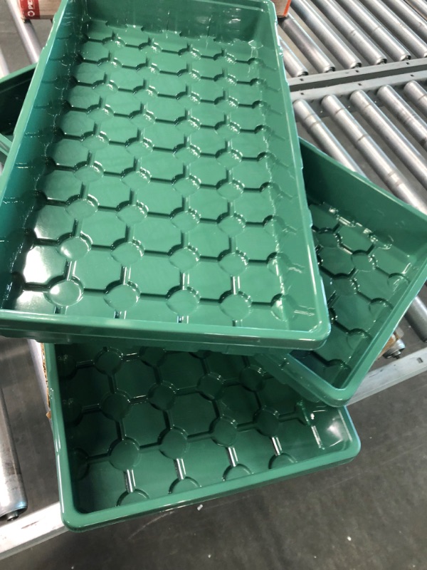 Photo 6 of 1020 Seed Starting Trays, Plant Tray, Microgreens Growing Trays, Plastic Seed Trays, Reusable Seedling Tray, 5-Pack Growing Trays, Germination Tray, Planting Tray, Plant Tray For Seedlings
