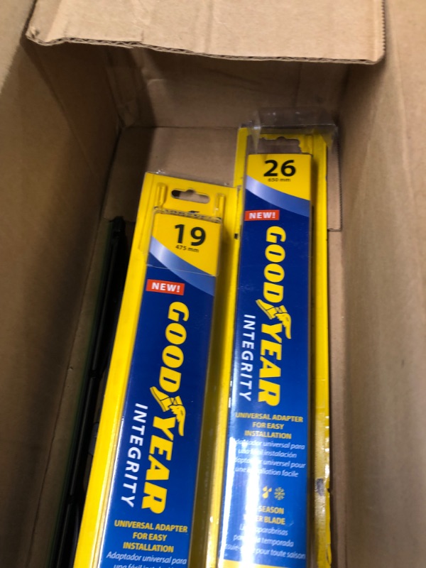 Photo 6 of Goodyear Integrity Windshield Wiper Blades 26 Inch & 19 Inch Set