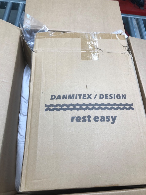 Photo 1 of Danmitex Euro Pillow Insert, Decorative Throw Pillow Stuffer, Down and Feather Filled, Cotton Fabric (White), 26x26, Set of 2, Suitable for Home, Bed
