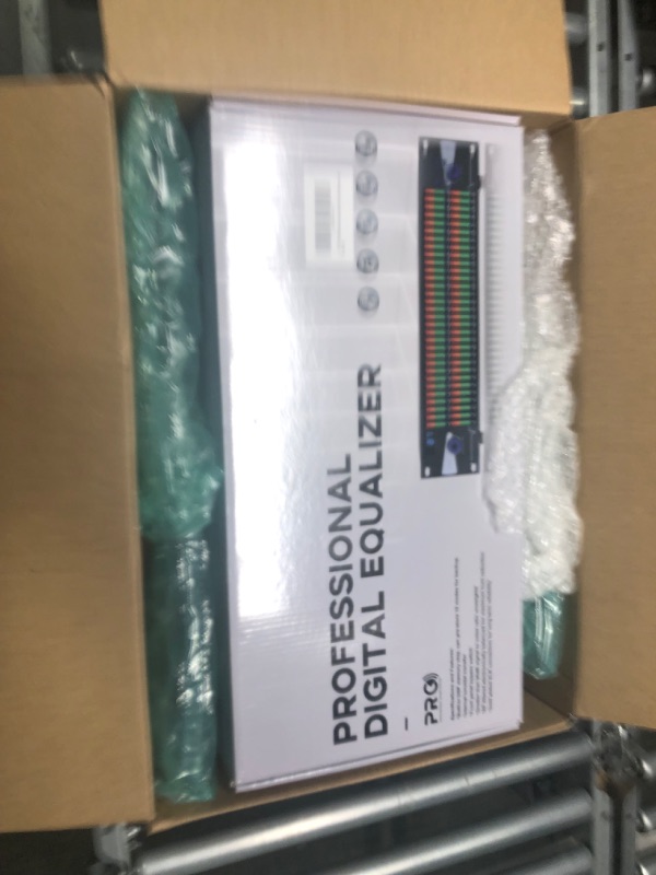 Photo 2 of TKL T2531 Professional Graphic Equalizer Audio Processor Two 31-Band Spectrum Display 2U Audio Digital Equalizador Professional Sound system Professional Equalizers For KTV Stage Performance