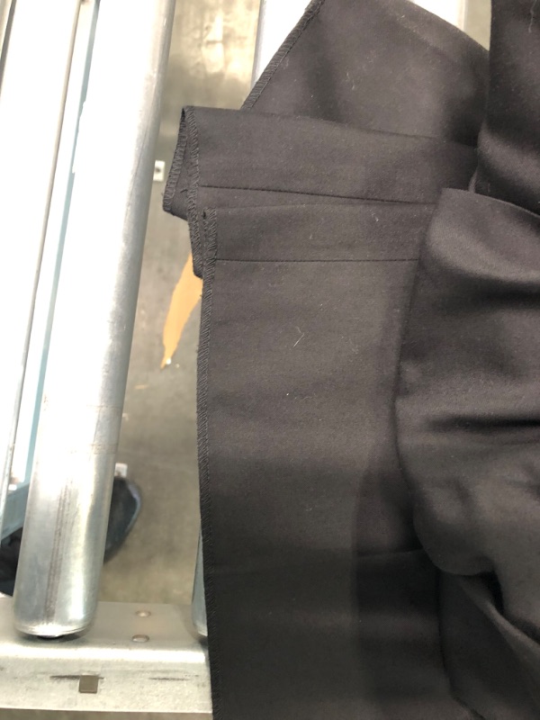 Photo 6 of P&L Men's 3-Piece Classic Fit Fit Vest Suit Jacket & Expandable Waist Dress Pants Black 56 Tall
