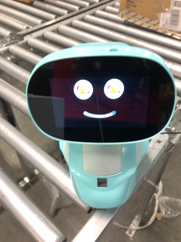 Photo 3 of Miko 3: AI-Powered Smart Robot for Kids | STEM Learning & Educational Robot | Interactive Robot with Coding apps + Unlimited Games + programmable | Birthday Gift for Girls & Boys Aged 5-12 Blue