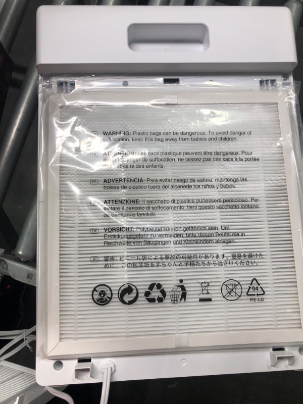 Photo 5 of Air Purifiers for Home Large Room, MOOKA H13 True HEPA Filter Air Cleaner for Dust Allergies Pets Dander Pollen Smoke Odor, 100% Ozone Free Quiet Air Cleaner for Home, Bedroom and Office