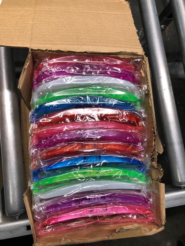 Photo 1 of 30 Pack LED glasses,6 Colors Light Up Glasses Shutter Shades glow in the dark glasses Led Sunglasses Adults Kids Glow in The Dark New Year Eve Party Supplies Favors Birthday Neon Party Glow Toys