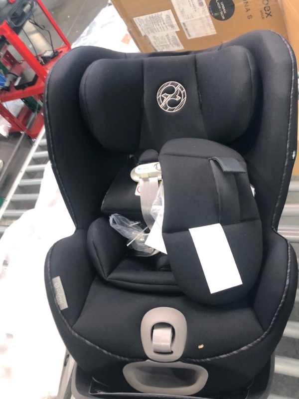 Photo 3 of Cybex Sirona S with Convertible Car Seat, 360° Rotating Seat, Rear-Facing or Forward-Facing Car Seat, Easy Installation, SensorSafe Chest Clip, Instant Safety Alerts, Urban Black Car Seat Urban Black