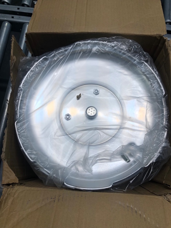 Photo 1 of 12 Quart Pressure Cooker 11.2 PSI Aluminum Pressure Canner w/Easy Lock Lid for Stewing, Steaming, Canning