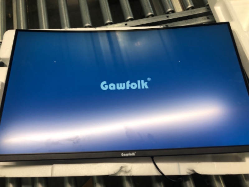 Photo 3 of Gawfolk Curved 27 inch Gaming Monitor 165Hz, 144Hz PC Monitor 1ms Full HD 1080P, Frameless 1800R Computer Display with FreeSync & Eye-Care Technology, Support VESA, DP, HDMI Port (Black)
