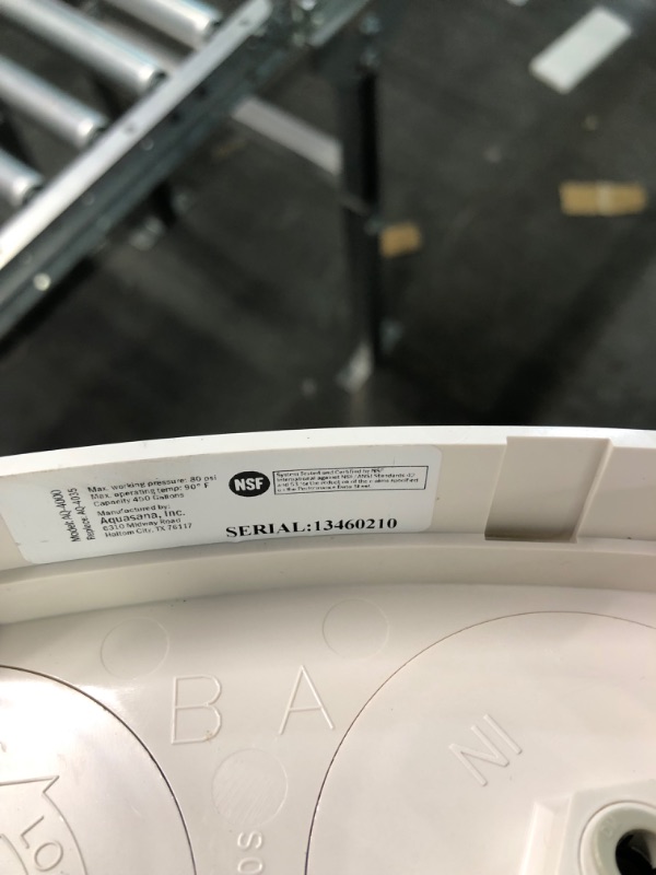 Photo 2 of Aquasana Countertop Drinking Water Filter System - Removes Up to 97% of Chlorine & 99% of 77 Contaminants & Shower Water Filter System Max Flow Rate w/Adjustable Shower Head White Filter + Shower Head AQ-4100