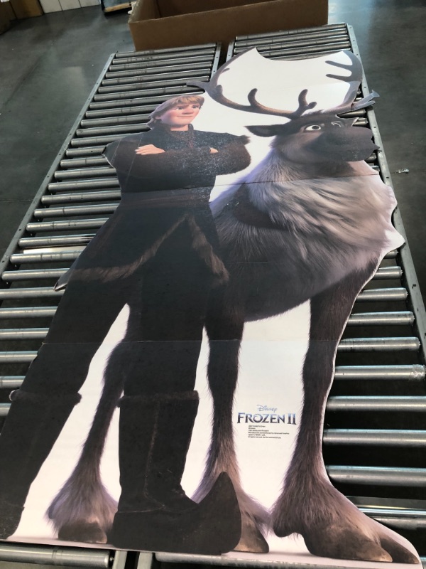 Photo 2 of Advanced Graphics Kristoff & Sven Life Size Cardboard Cutout Standup - Disney's Frozen II (2019 Film) Kristoff & Sven One Size
