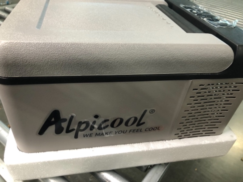 Photo 2 of Alpicool C9 Portable Mini Freezer,12 Volt Refrigerator, 10 Quart (9 Liter) Fast Cooling 12V Car Fridge -4?~68?, Car Cooler, 12/24V DC and 100-240V AC for Outdoor, Camping, RV, Truck, Boat
