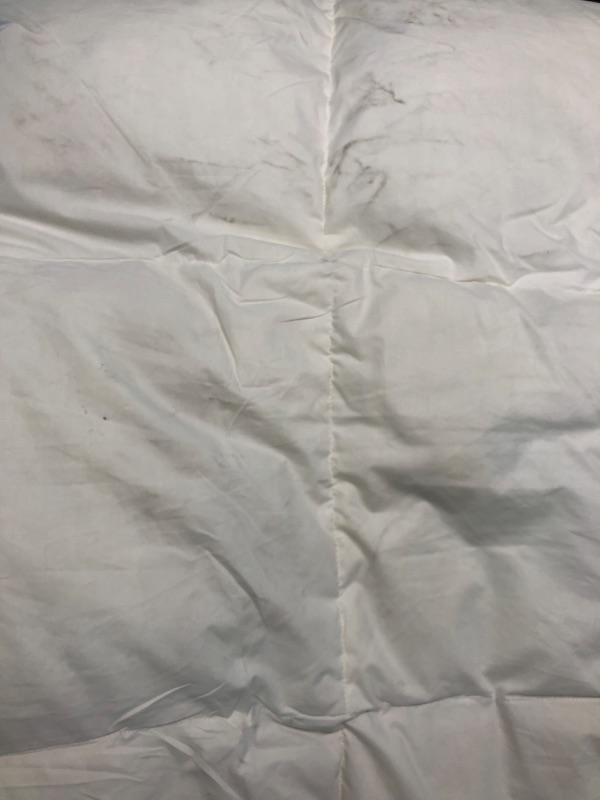 Photo 1 of Cosybay Cotton Quilted White Feather Comforter Filled with Feather & Down –Machine Washable - All Season Duvet Insert or Stand-Alone – Twin Size (68*90Inch) Twin White/All Season