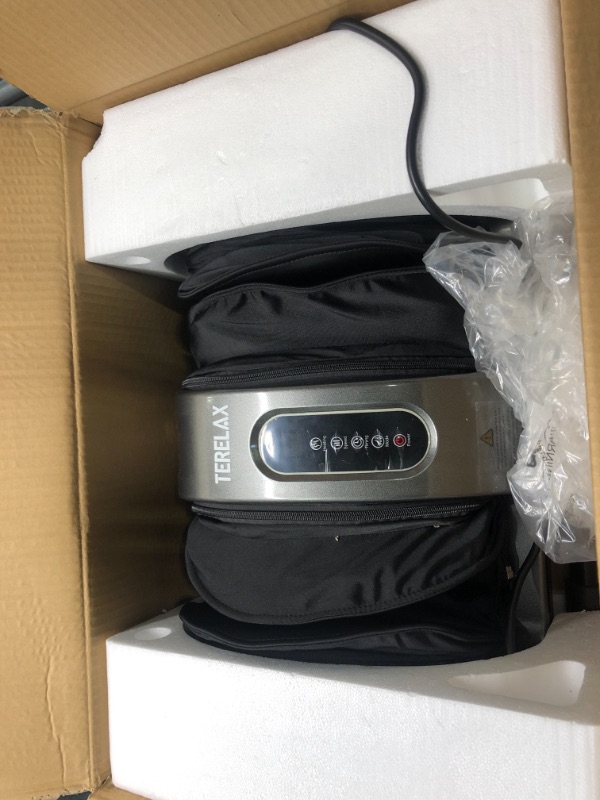Photo 1 of TERELAX Shiatsu Foot Massager Machine Deep Tissue Massage with Deep Kneading and Heat Air Compression Improves Circulation for Foot Leg Calf Arm Ankles for for Men Women Christmas