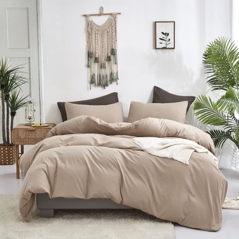 Photo 1 of Comforter Set King Champange Bedding Comforter Sets Full Taupe Comforter Light Brown Bed Comforter Sets Beige Bedding Comforter Sets Soft