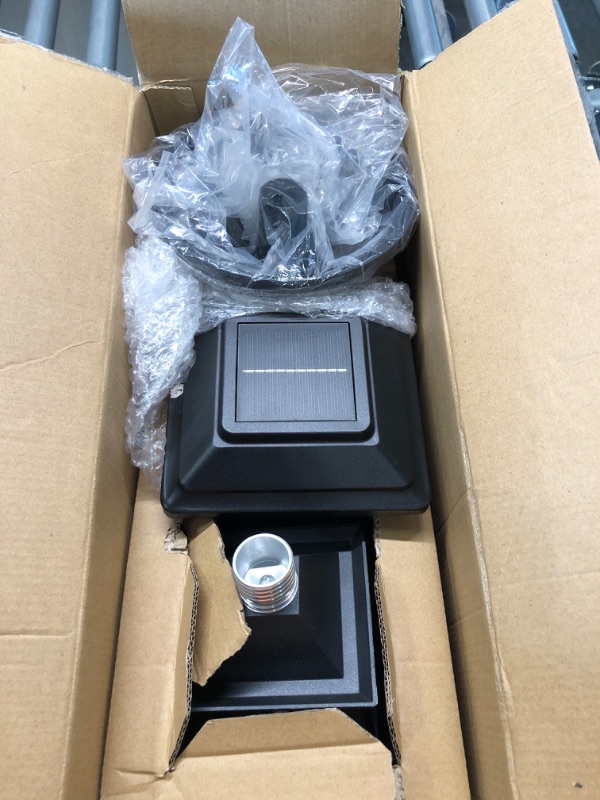Photo 1 of PASAMIC 2 Pack 44" Solar Lamp Post Lights Outdoor, Floor Lamp, Waterproof Solar Powered Lights for Garden, Lawn, Pathway, Yard, Front/Back Door, Warm White Solar Decorative Light, Replaceable Bulb