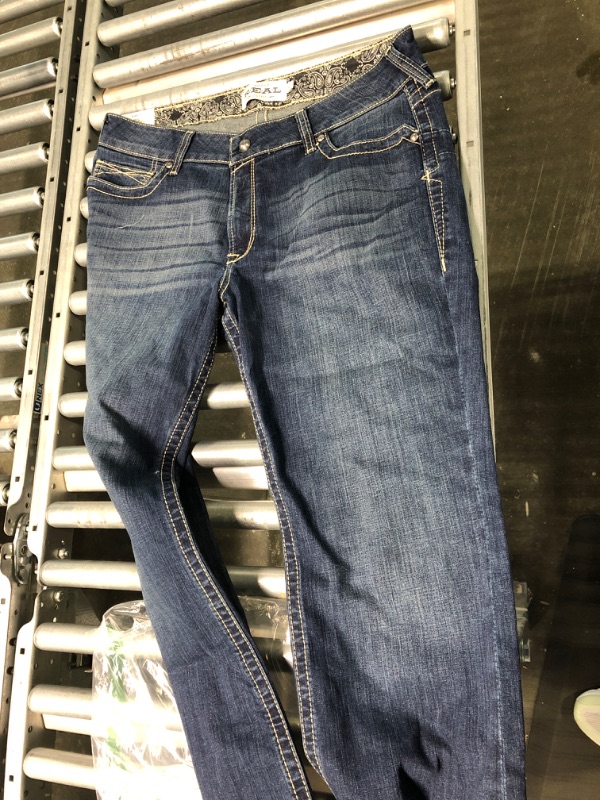 Photo 2 of ARIAT Women's R.e.a.l Mid Rise Boot Cut Jean 34 Long Spitfire